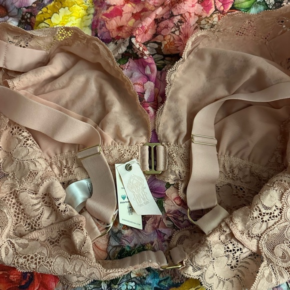 NWT Free People - We Are HAH - Got Ur Back Bralette - Copper Rose - Picture 4 of 7